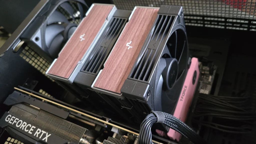 AK400 G2 Dark acoustic profile at max fan speed DeepCool AK400 G2 Dark single-tower CPU cooler