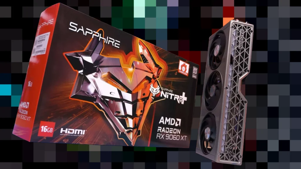 TechSpot RX 9060 XT test bench TechSpot's test system used for reviewing the Radeon RX 9060 XT