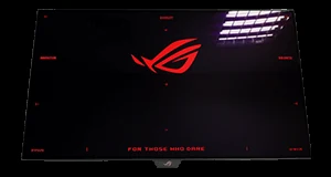 TrueBlack Glossy Coating TrueBlack Glossy coating on the ASUS XG32UCWMG panel