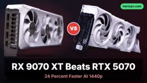 RTX 5070 vs RX 9070 XT: 24% Faster, 4GB More, and One Catch