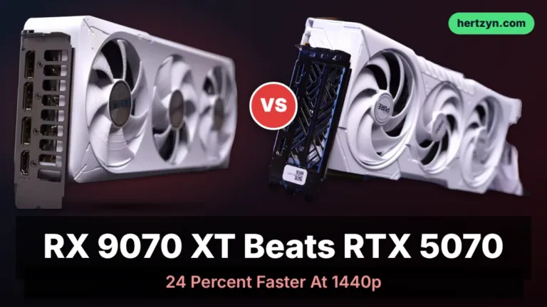RTX 5070 vs RX 9070 XT: 24% Faster, 4GB More, and One Catch