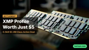 G.Skill RAM settlement: Why your XMP profile is only worth $5
