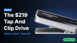 Adata Urban Tapsafe Review: $219 for a Tap and a Clip?