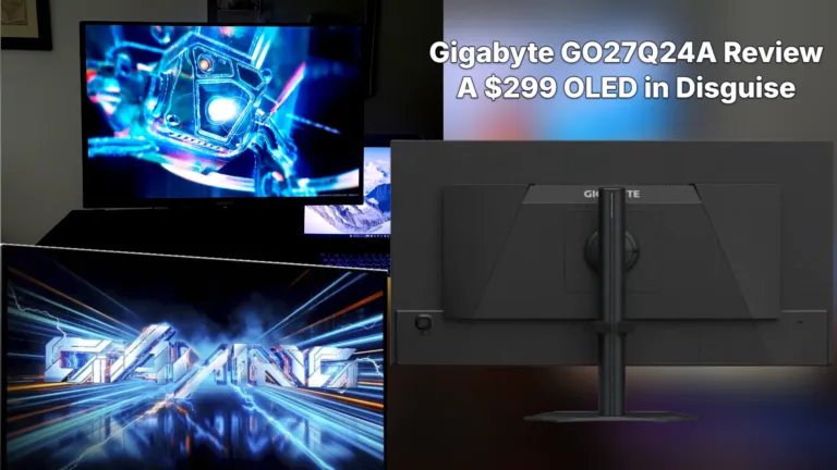 Gigabyte GO27Q24A Review: A $299 OLED in Disguise