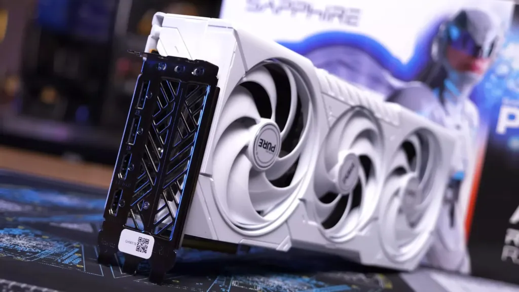 TechSpot's test cards Sapphire Radeon RX 9070 XT Pure and MSI RTX 5070 Gaming Trio White side by side