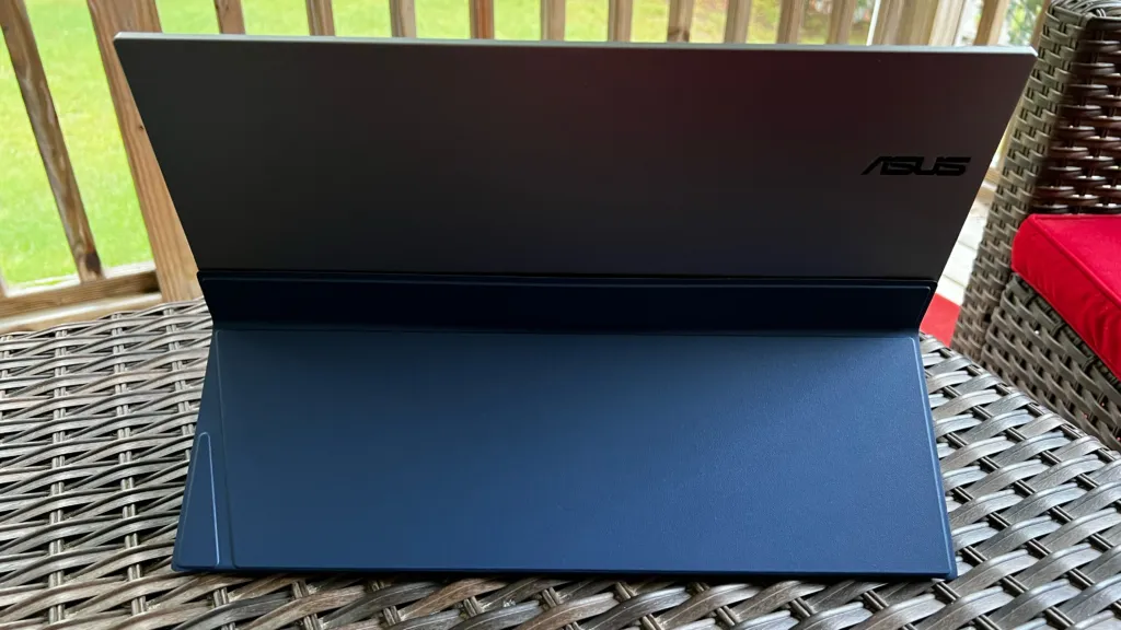 The Smart Case folded into a propping position for the MQ16AH