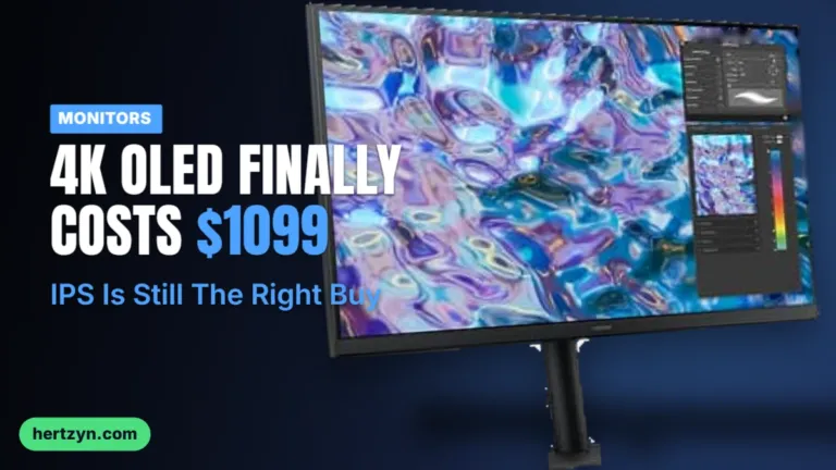 4K OLED Finally Costs $1099. IPS Is Still the Right Buy.