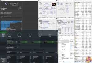 KitGuru's logged overclocking run showing the Ryzen 5 3600X holding 4.3GHz all-core at 1.35V